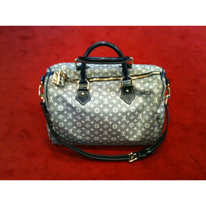 Sac Louis Vuitton Speedy 30 en tissu monogram Idylle