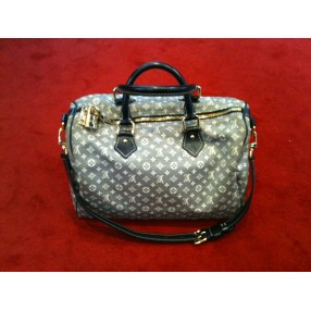 Sac Louis Vuitton Speedy 30 en tissu monogram denim