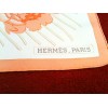 Carré Hermès Les Pivoines en soie