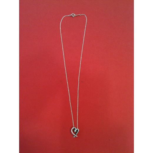 Collier Tiffany & Co Love en argent