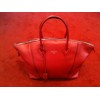 Sac Louis Vuitton Lockit en cuir grainé rouge