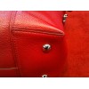 Sac Louis Vuitton Lockit en cuir grainé rouge