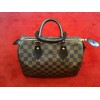 Sac Louis Vuitton Speedy 25 en toile damier ébène