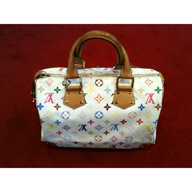 Sac Louis Vuitton Speedy 30 en toile Monogram multicolore