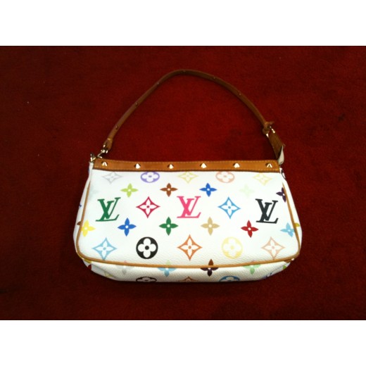 Pochette Louis Vuitton Accessoires en toile monogram multicolore