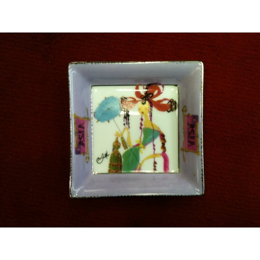 Série de 5 vide-poche Christian Lacroix 5 Continents