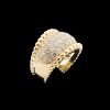 Bague Van Cleef & Arpels Perlée pavage diamants