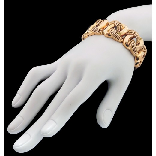 Bracelet Torsadé en or 
