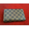 Portefeuille Louis Vuitton en toile damier ébène 