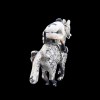 Broche ancienne Jockey diamants