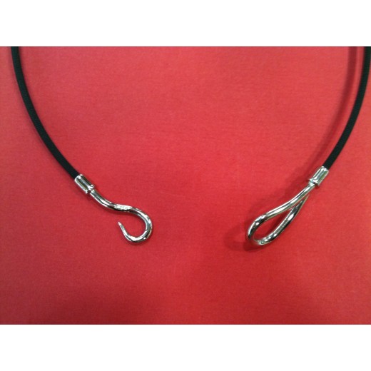Collier Hermès Jumbo  noir
