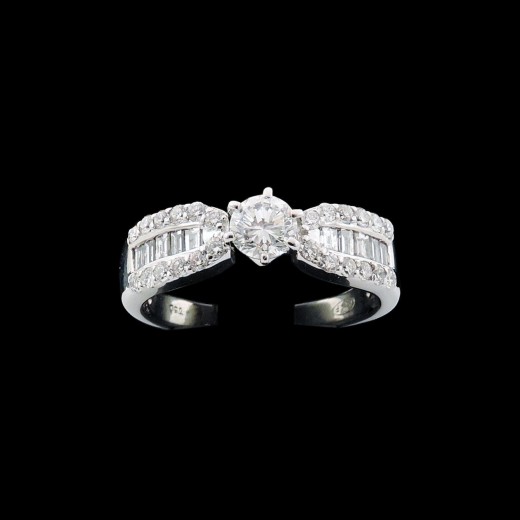 Solitaire diamant 1,20 carat en or