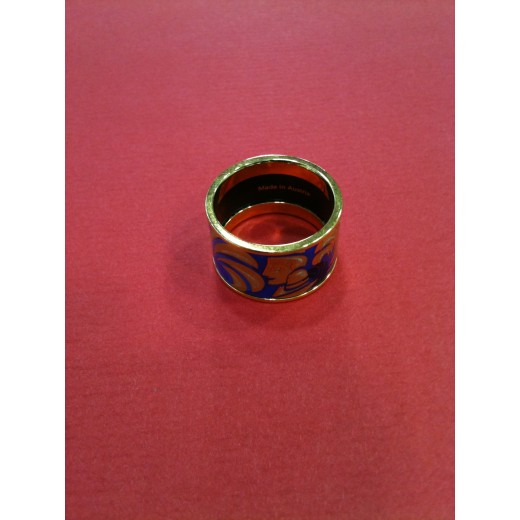 Bague Frey Wille Diva Magic Sphinx en émail et plaqué or