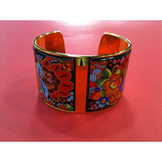 Bracelet Manchette Frey Wille Passionate Russia en émail 