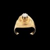 Bague ancienne tourbillon diamant