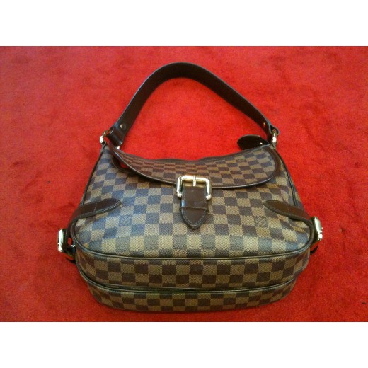 Sac Louis Vuitton Highbury en toile damier ébène