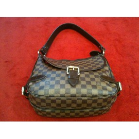 Sac Louis Vuitton Highbury en toile damier ébène