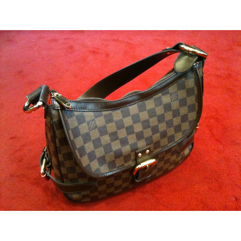 Sac Louis Vuitton Highbury en toile damier ébène