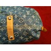 Sac Louis Vuitton Néo cabby en tissu monogram denim