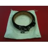 Ceinture Montblanc en cuir noir