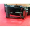 Ceinture Montblanc en cuir noir