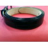 Ceinture Montblanc en cuir noir