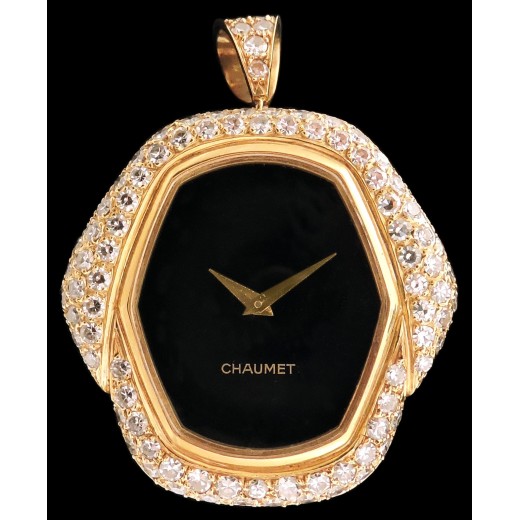 Montre Pendentif Chaumet Diamants