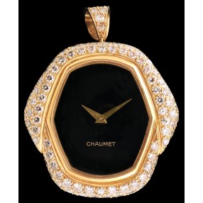 Montre Pendentif Chaumet Diamants