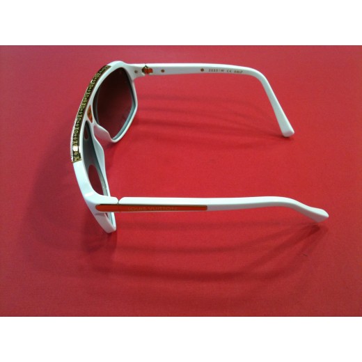 Lunettes de soleil Louis Vuitton Evidence blanches