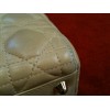 Sac Dior Lady Dior GM en agneau beige