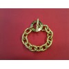 Bracelet Céline en métal doré