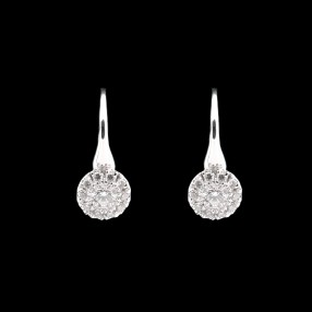 Boucles d'oreilles Dormeuses diamants