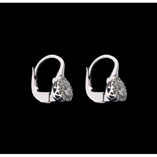 Boucles d'oreilles Dormeuses diamants