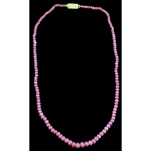 Collier ancien Rubis en chute
