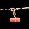 Collier long ancien corail