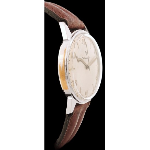 Montre Bracelet Mécanique Vintage Dauphine – Homme, Pièce De Collection, Ne Tourne Pas