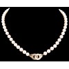 Sautoir Dinh Van Menottes R12 perles diamants