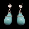 Boucles d'oreilles Eternamé Cocktail Turquoises