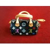 Sac Louis Vuitton Nano Speedy en toile monogram multicolore