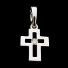 Pendentif De Beers Croix diamant