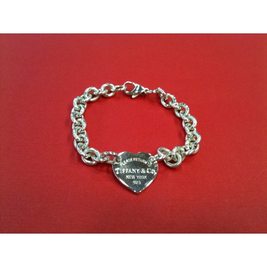 Bracelet Tiffany & Co Coeur en argent