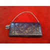 Portefeuille Dior Granville en cannage pourpre