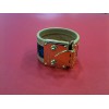 Bracelet Louis Vuitton S-Lock en toile monogram multicolore