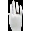 Bague marguerite saphirs diamants