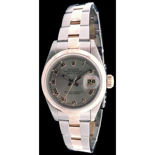 Montre Rolex Lady Datejust en or et acier