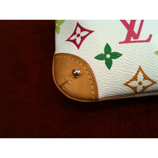 Pochette Louis Vuitton Milla MM en toile monogram multicolore
