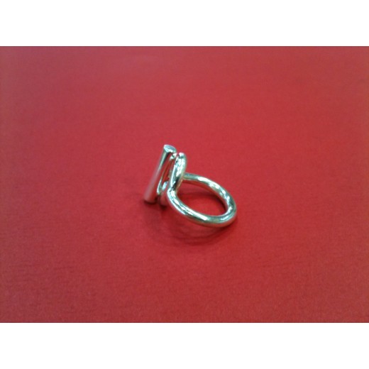 Bague Hermès Spi en argent