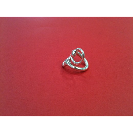 Bague Hermès Mors en argent