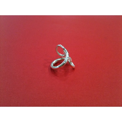 Bague Hermès Mors en argent