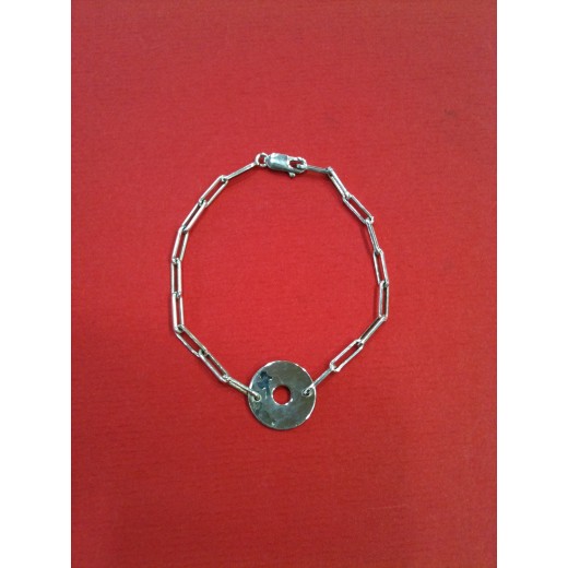 Bracelet Dinh Van Cible en argent